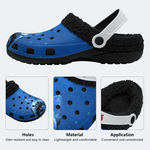 Quint's Shark Fishing Jaws Print - Fur Lined Slippers/Sandals