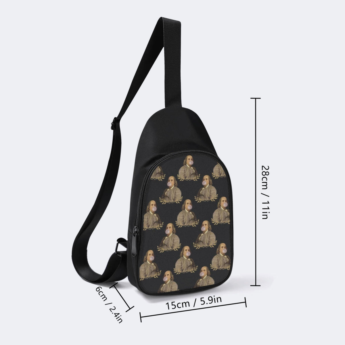 Historic Funny Print - Chest Bag