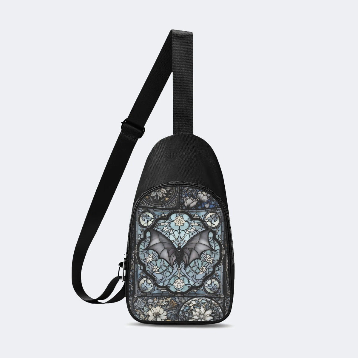 Gothic Bat Print - Chest Bag