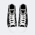 Classic Death Moth Vintage Print - High Top Canvas