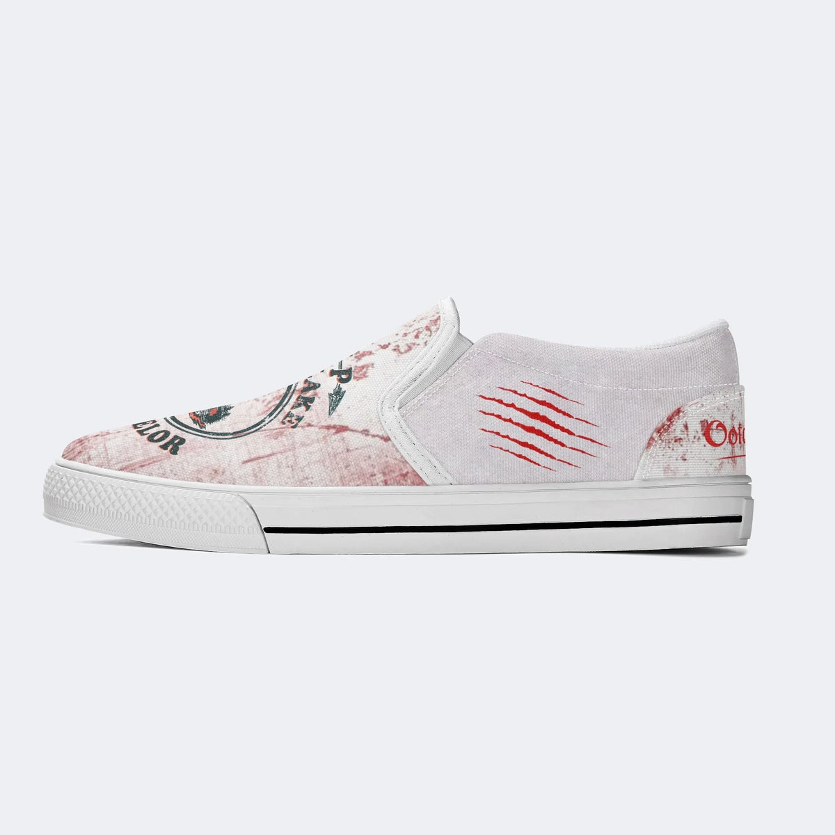 Bloody Camp Crystal Lake Counselor Unisex - Slip On Shoes