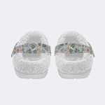 A hedge of briars and roses - Fur Lined Slippers/Sandals