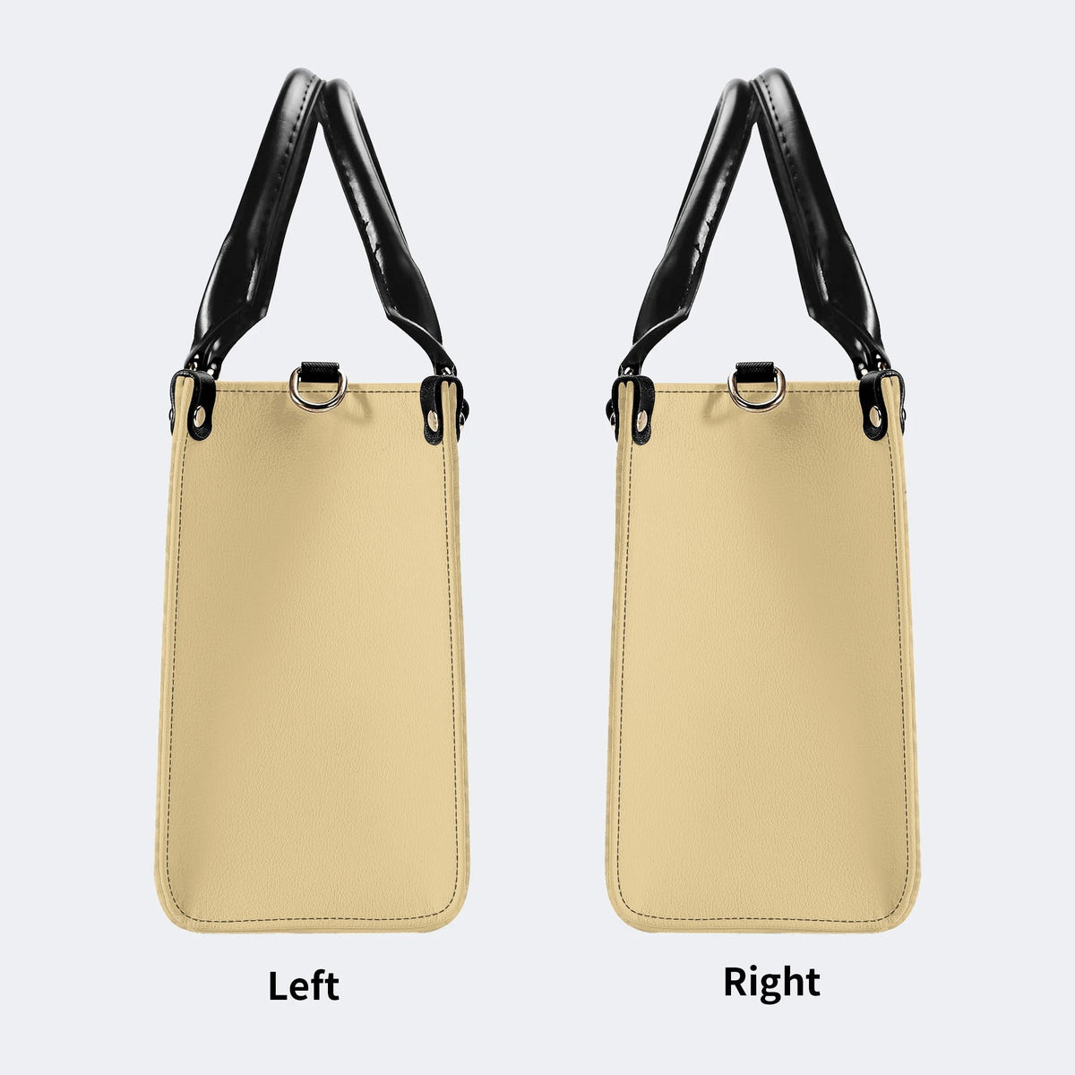 Traditional Tiger and Dragon Print - Leather Handbag