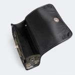 Vintage Couple Frog Print - Leather Satchel Bag