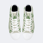 Classic Death Moth Vintage Print - High Top Canvas