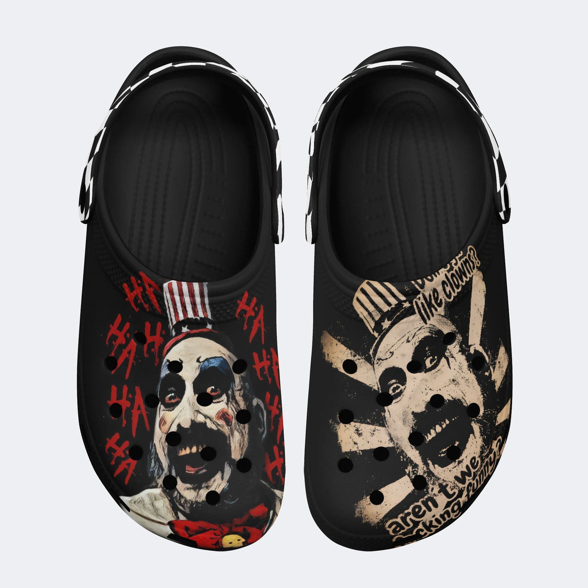 Unisex Horror Print - Slippers/Sandals