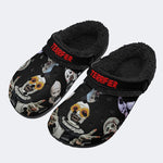 Unisex Horror Terrifier Print - Fur Lined Slippers/Sandals