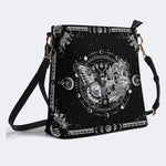 Tarot Skull Butterfly Print - Bucket Bag
