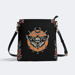 Death Moth Vintage Print - Bucket Bag