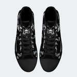 Classic Death Moth Vintage Print - High Top Canvas