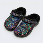 Psychedelic Forest Mushroom Print Clogs