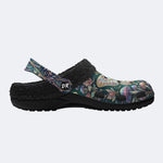 Colorful Butterfly Print Clogs