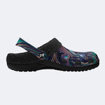 Mushroom Ink Forest Print Clogs