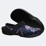 Bioluminescent Mushroom in the Cave Print Clogs
