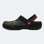 Abyssal Forest Moth Print Clogs