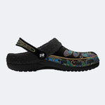 Vintage Dragonfly Print Clogs