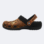 Tropical Ginger Cat Print Clogs