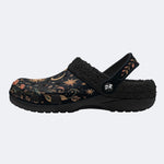 Celestial Floral Print Clogs