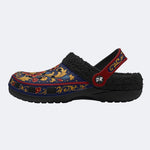 Baroque Floral Print Clogs