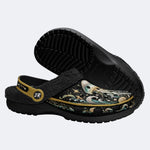 Emerald Jellyfish Fantasy Print Clogs