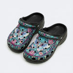 Butterfly Dance in the Phantom Forest Print Clogs