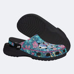 Butterfly Dance in the Phantom Forest Print Clogs
