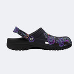 Traditional Totem Print Clogs