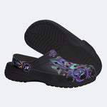 Traditional Totem Print Clogs
