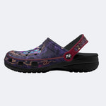 Abyssal Forest Moth Print Clogs