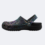 Mystic Mushroom Forest Print Clogs