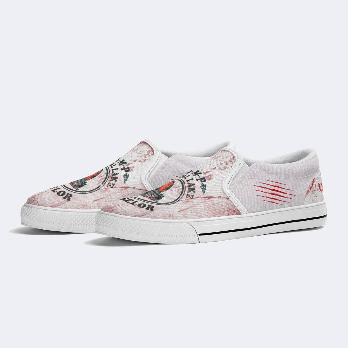 Bloody Camp Crystal Lake Counselor Unisex - Slip On Shoes