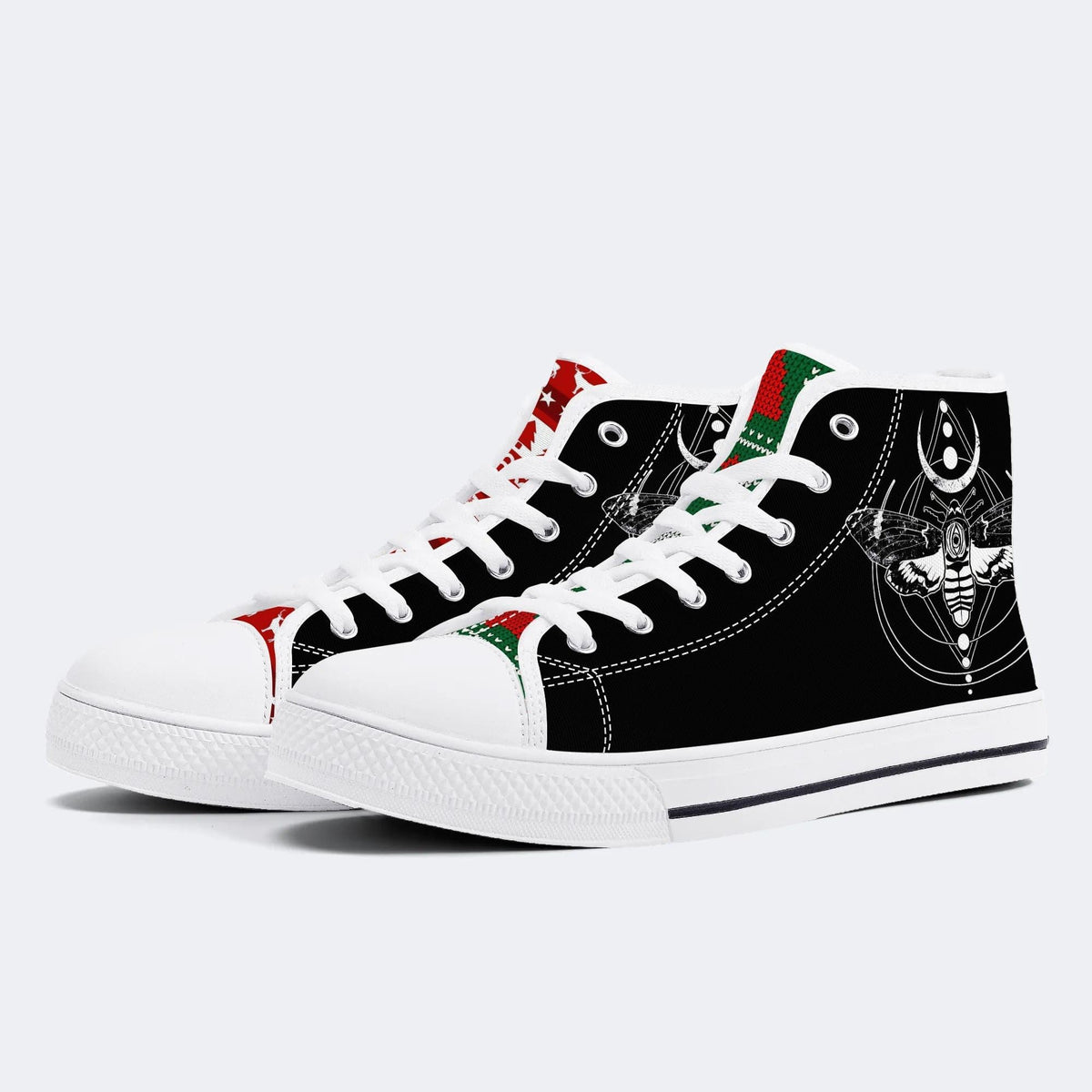Death Moth Art Print - High Top Canvas