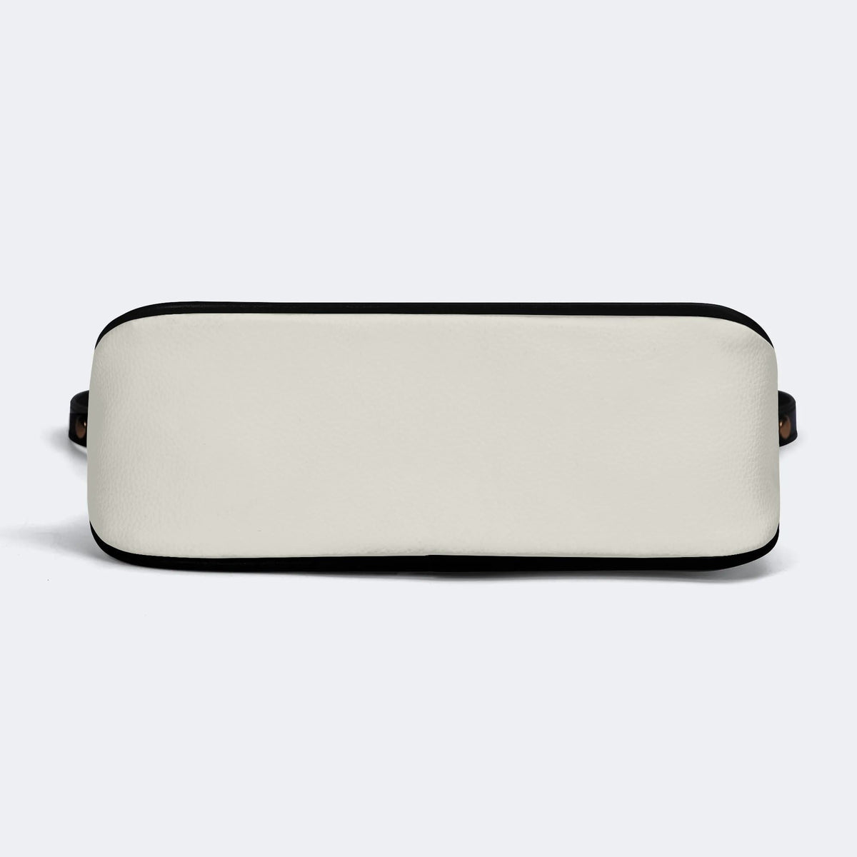 Eyes & Heart Print - Leather Crossbody Bag