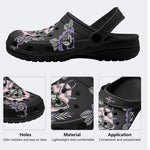 Vintage Death Moth Print - Slippers/Sandals