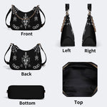 Classic Tiger Print - Leather Crossbody Bag