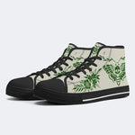Classic Death Moth Vintage Print - High Top Canvas