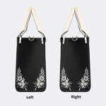 Classic Death Moth Print - Leather Handbag