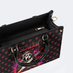 Horror Ghostface Print - Leather Handbag