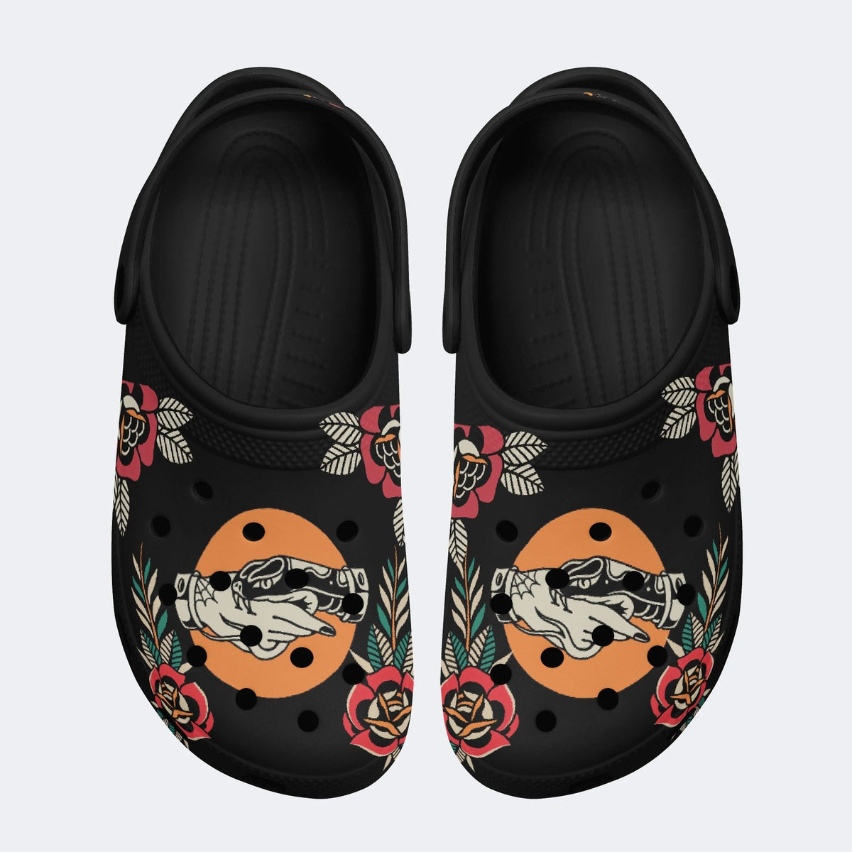 Trust No One Snake Print - Slippers/Sandals