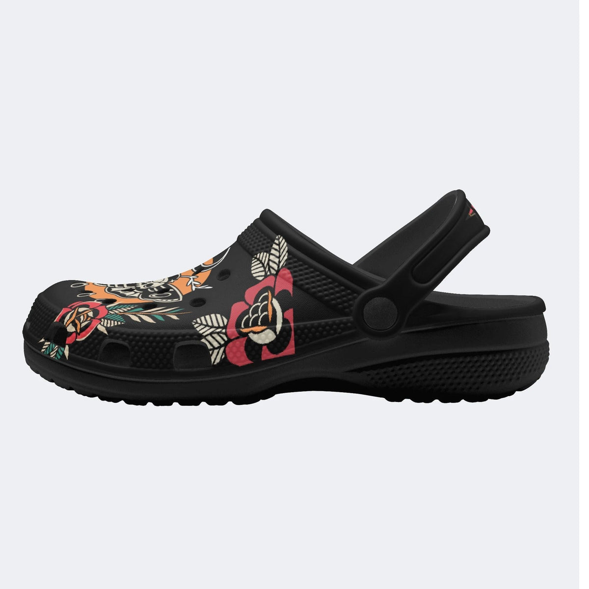 Death Moth Vintage Print - Slippers/Sandals