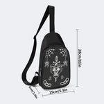 Unisex Tiger Print - Chest Bag