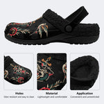 Unisex Tiger Print - Fur Lined Slippers/Sandals