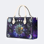 Scorpio Starry Sky - Leather Handbag