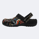Old School Tattoos Art Print Fleece-Lined Clogs