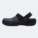 Starry Jewel Moth Print Clogs