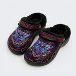 Abyssal Forest Moth Print Clogs