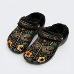 Tropical Dragonfly Flora Print Clogs