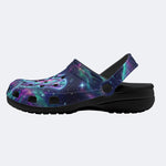 Cosmic Nebula Moth Clogs
