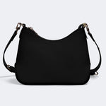 Red Spotted Death Moth - Leather Crossbody Bag