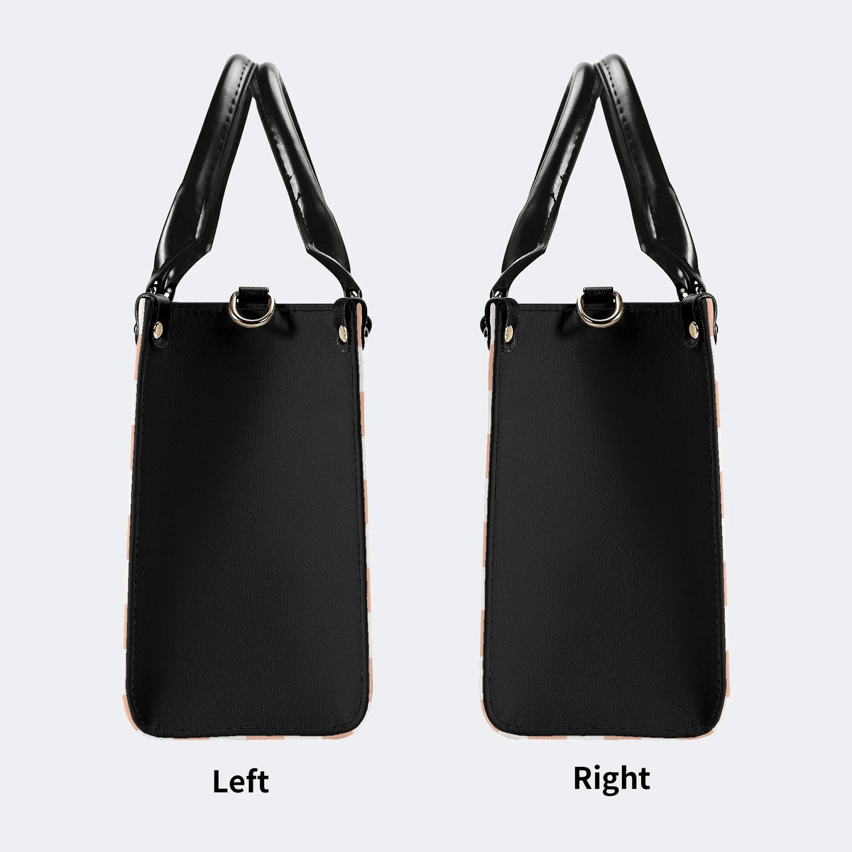 Gothic Tattoo Print - Leather Handbag